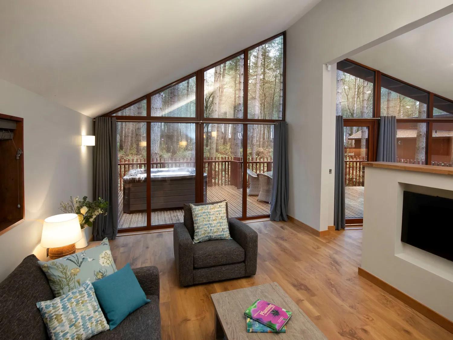 Blackwood Forest Cabins - Forest Holidays Popham Bagian luar foto
