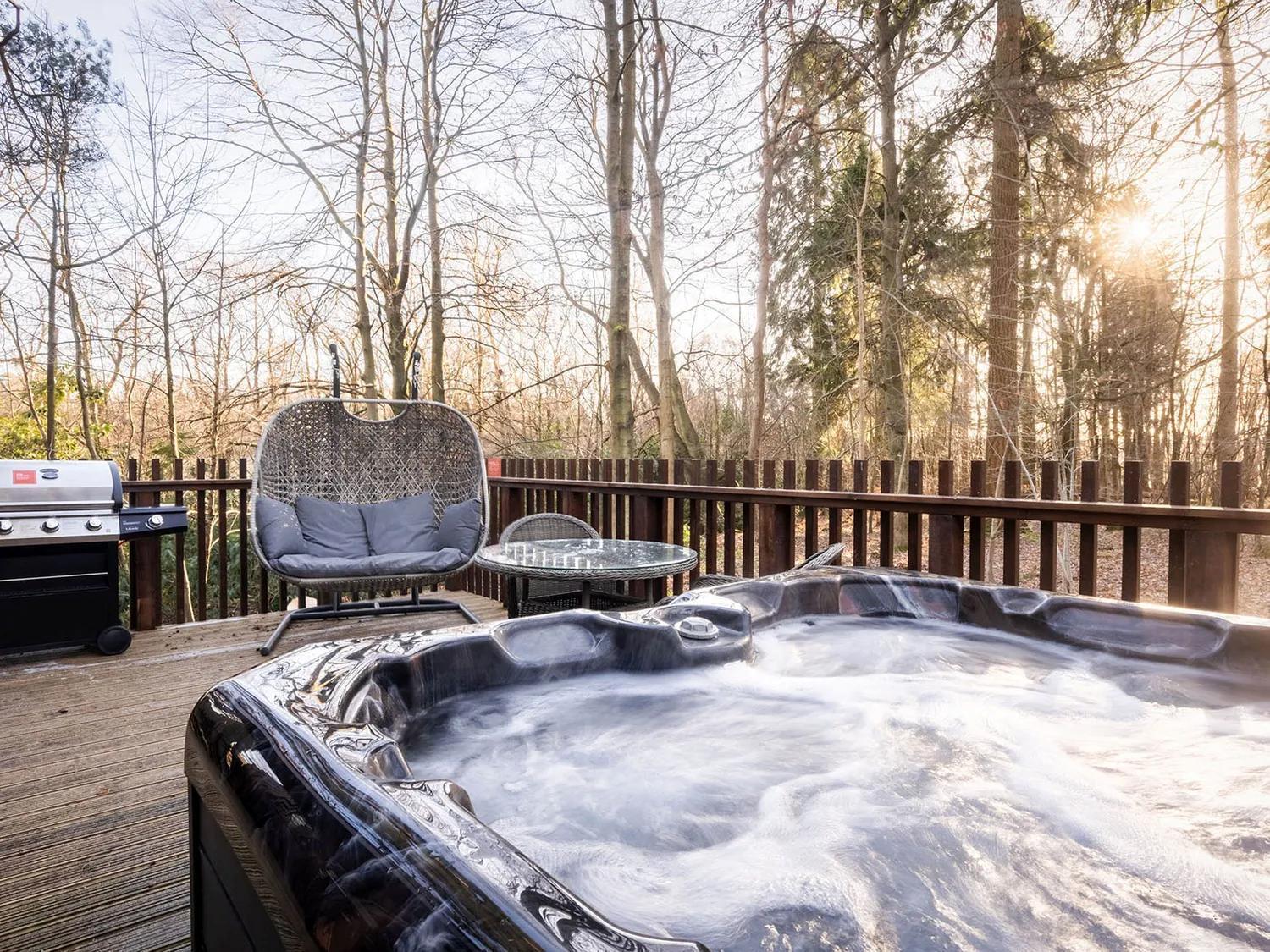 Blackwood Forest Cabins - Forest Holidays Popham Bagian luar foto