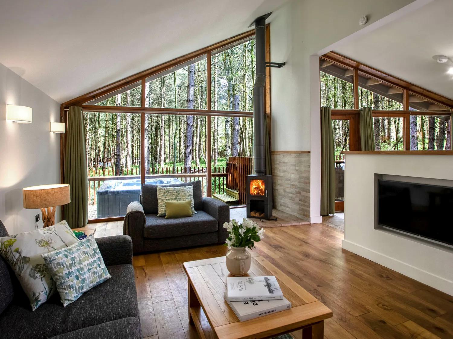 Blackwood Forest Cabins - Forest Holidays Popham Bagian luar foto